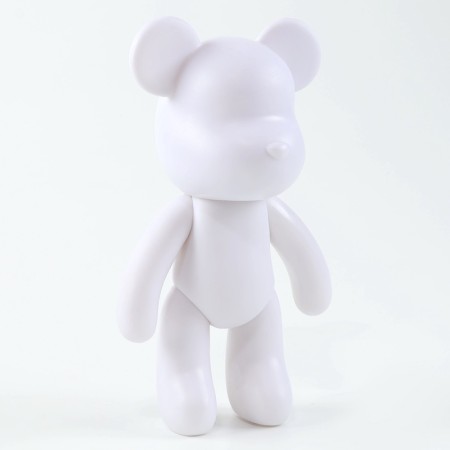 Diamond mosaic on a figure with a complete filling "Bear", beige brown-2