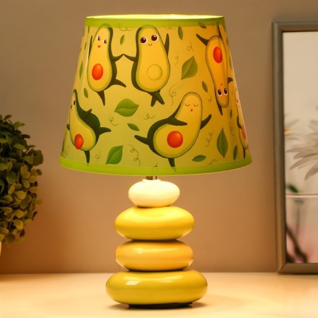 Board lamp "Avakado" E14 15W green 20x20x30 cm Risalux-1