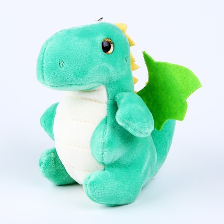 Soft toy "Dragon" on a key fob, 13 cm, color mix-4