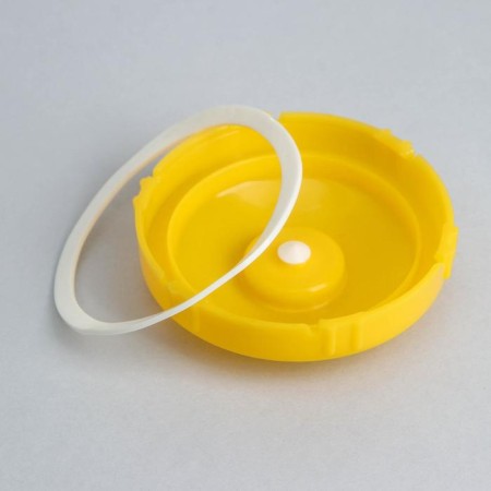 Vacuum lid, threaded kVK-82R, yellow color-2