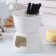 Fonucus Ceramic Chocolate, 350 ml, white color