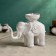 Summary "Elephant" White, 13x19cm, for a candle d = 4 cm