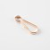 Carabiner wire, 32 × 11 mm, the color is gold, price for 1 piece