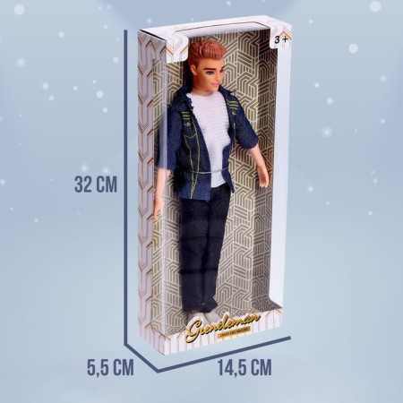 Michael doll in a suit, hinge-3