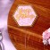 Set for decoration: Topper "Happy Birthday" 1 pc, a ring for napkins 1 pc, mix