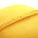 Pillow on the headrest Matech Smile Line, steep, 30 x 30 x 10 cm, yellow