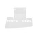 Bracket for PlayStation5, hidden installation, thickness 3 mm, wall, white
