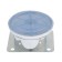 Furniture support 50*40 mm (B-140) 0.6 mm, chrome /100 /