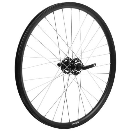 Wheel 24 "Rear Dream Bike, double aluminum rim, 32 knitting needles, under a rattle/under a disk