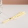 Set of dried flowers "Raigrace", banch 10 pcs, length 25 (+/- 6 cm), bleached