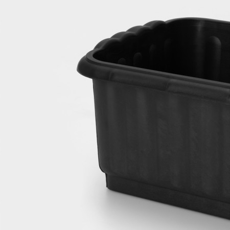 Box for flowers with a drainage grill, 9.5 l, color mix-4