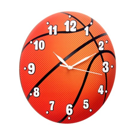 Watch wall interior "basketball", silent, d-24 cm-1