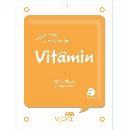 Fabric face mask On Vitamin Mask with vitamin C, 22 g