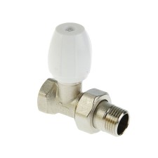 Клапан радиаторный ручной регулирующий Ogint, 1/2", прямой