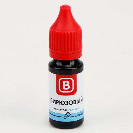Gel dye, 15 ml, turquoise