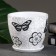 Flower pot "Winter Garden" No. 2 High oval, 0.8 liters
