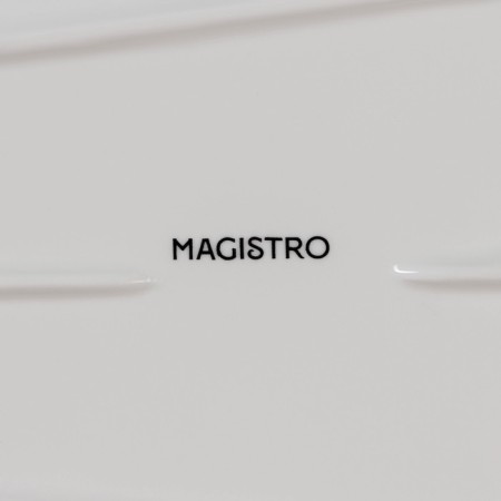 Porcelain dish Magistro "Blanche", 30 × 14 × 4.5 cm, white color-5