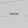 Porcelain dish Magistro "Blanche", 30 × 14 × 4.5 cm, white color