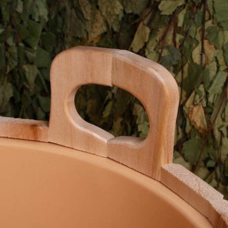 Gang made of linden, 20 l, plastic insert-4