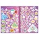 Reusable stickers "in the Summer Garden", A4 format, princesses