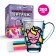 Muging mugs with stained glass paints "Unicorn and stars"