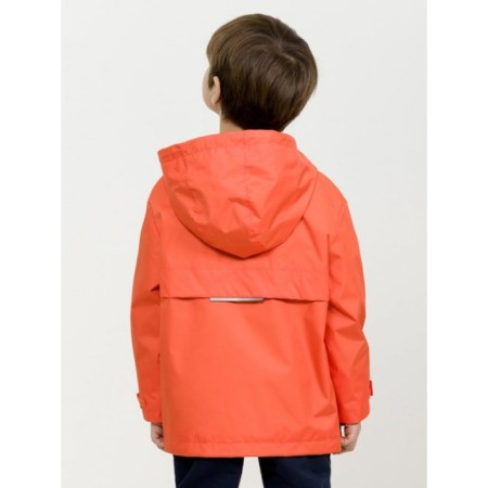 Windbreaker for boys, height 110 cm, orange color-5