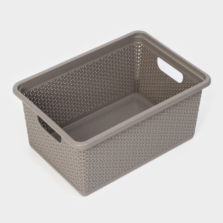 Universal Wenge basket, 20 l, 43 × 30 × 20 cm, color gray color-3