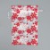 Bag gift organza "New Year's dance", snowflakes, 16 x 24 cm +/- 1.5 cm, New Year