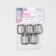 The buckle is regulatory, the inner width is 22 mm, the thickness is 3 mm, 5 pcs, the color is silver