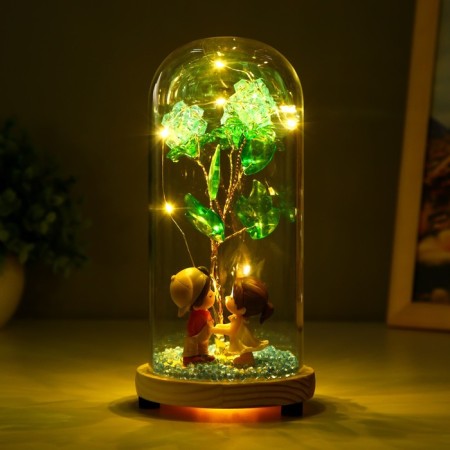 Nightlight "Kiss" LED from batteries 3xlr44 10x10x21 cm Risalux-2