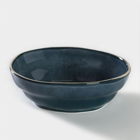 Porcelain plate Blu Reattivo, 1 L, D = 21.5 cm