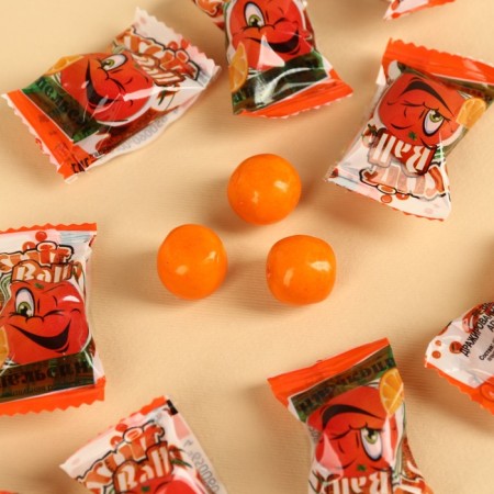 Chewing gum “I take the best from life with filling, taste: orange, 50 g.-2