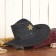 Cowboy Hat "Sheriff", district. 56-58, black color