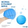 Developing tactile ball "Shark", with a squeak, 1 pc, crumb I