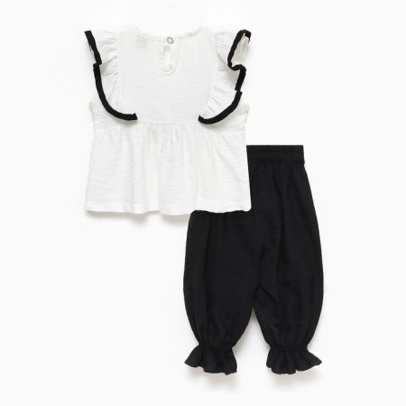 Kit for girls, white/black color, height 104 cm-10
