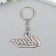 Breek Metal "Inscription - Okay" silver 2.2x4.5 cm