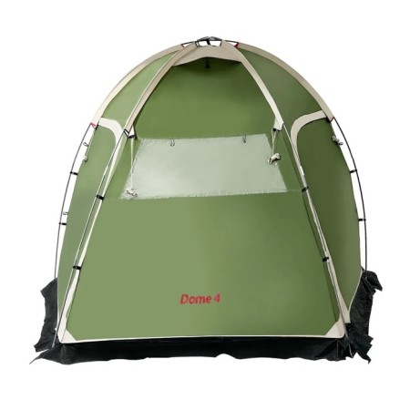Tent, Casmping Dome 4 series, Green, 4-seater-8