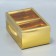 Gift folding box, packaging, “gold”, 23 x 15 x 10 cm