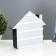 Night-wing-alphabet "House" LED English, numbers, from batteries/USB black and white 22x24.5x5 cm Risalux 9335