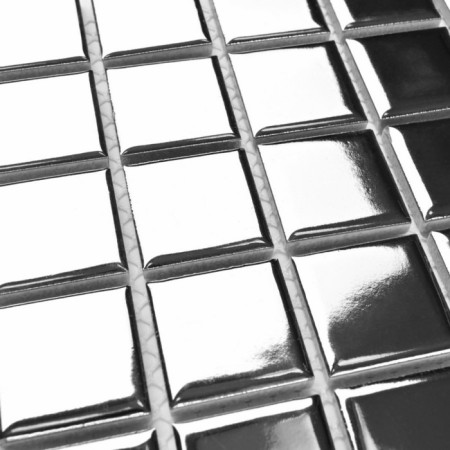 Mosaic porcelain bonaparte Everest Silver, 302.5x302.5x5.2 mm-2