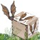 Wooden figured puzzle Ewa "Bat", 27 × 20 cm
