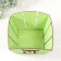 Easter basket Easter "XV" 19x19x12 cm, light green