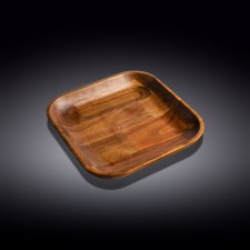 Deep plate Wilmax England Acacia, size 20.5x20.5 cm