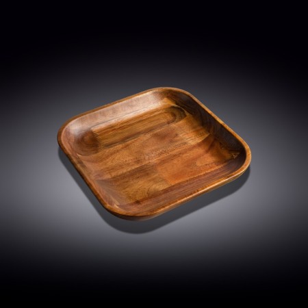 Deep plate Wilmax England Acacia, size 20.5x20.5 cm