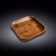 Deep plate Wilmax England Acacia, size 20.5x20.5 cm