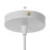 Lamp Bayerlux 2137/1wt E27 40W white 21x21x21-120 cm