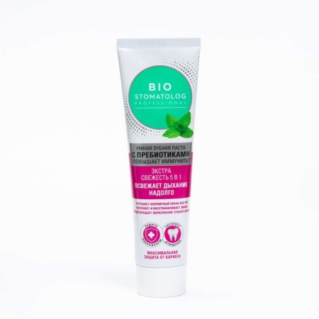 Smart toothpaste Extra Fresh Extra 5 in 1 series "Bio Stomatolog Professional", a tube 75 ml-1