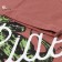T-shirt for a boy, dark corral color/dinosaur, height 122 cm