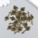 Decor for creativity Metal "Key with Flower" set of 20 pcs bronze 1.1x2.7 cm