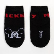 Socks Mickey Mouse, black, 6-8 cm